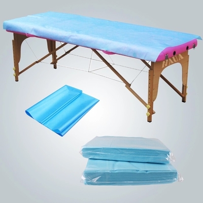 Sterile Disposable Bed Sheet 20-45gsm Non Woven For Sterilization And Protection