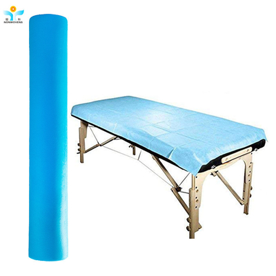 Breathable Soft Disposable Bed Sheet Rolls Non Sterile for Medical / Beauty Salon