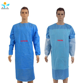 Eco-Friendly Medical Surgical Gown Reinforced Operating Anti-Bacterial For Hospital