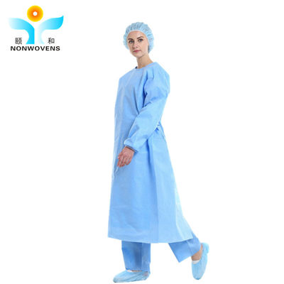EO tıbbi prosedürler için steril tek kullanımlık cerrahi elbise S 3XL 30 50gm