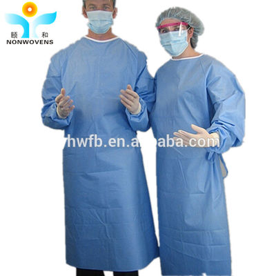 120*140cm SMS Disposable Surgical Gown