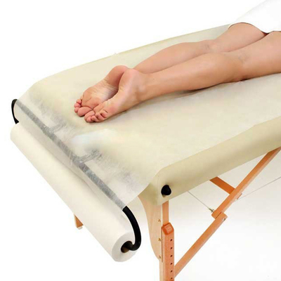 Breathable Soft Disposable Bed Sheet Rolls Non Sterile for Medical / Beauty Salon